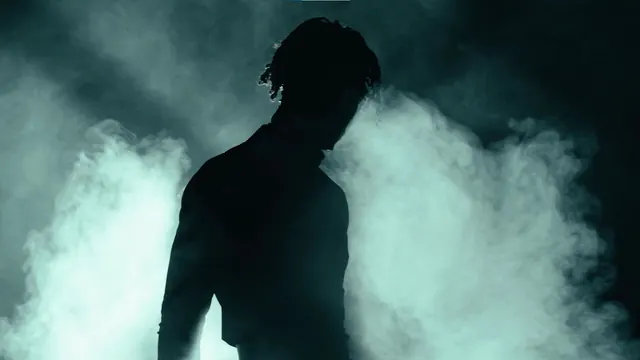 Music video reel: a silhouette in smoke